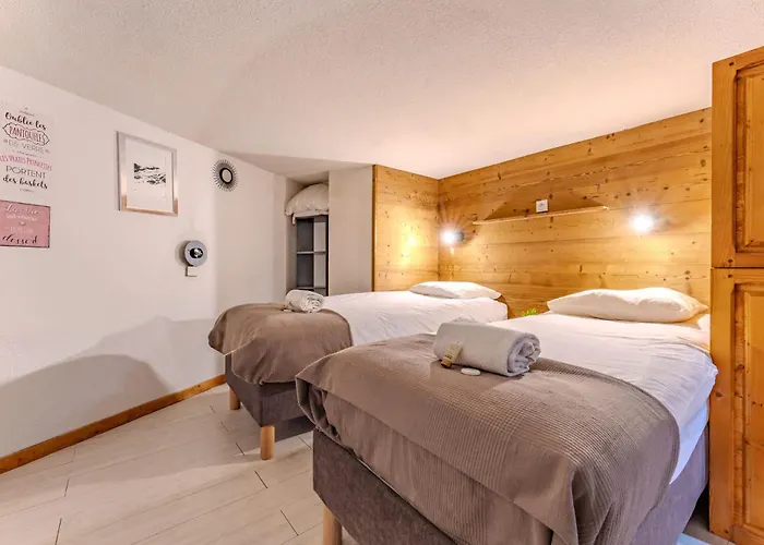דירה Charming Alpine - Heart Of Val Thorens, Comfort & Style - Le Silveralp